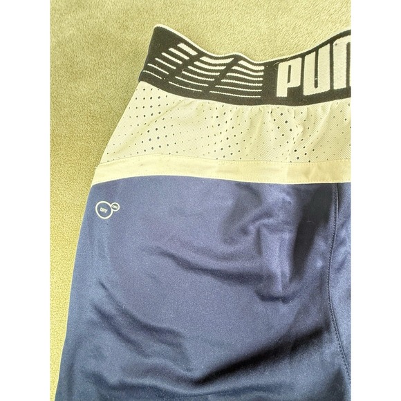 Puma Track Joggers Navy Blue Pants Men's Size Medium - Picture 14 of 16